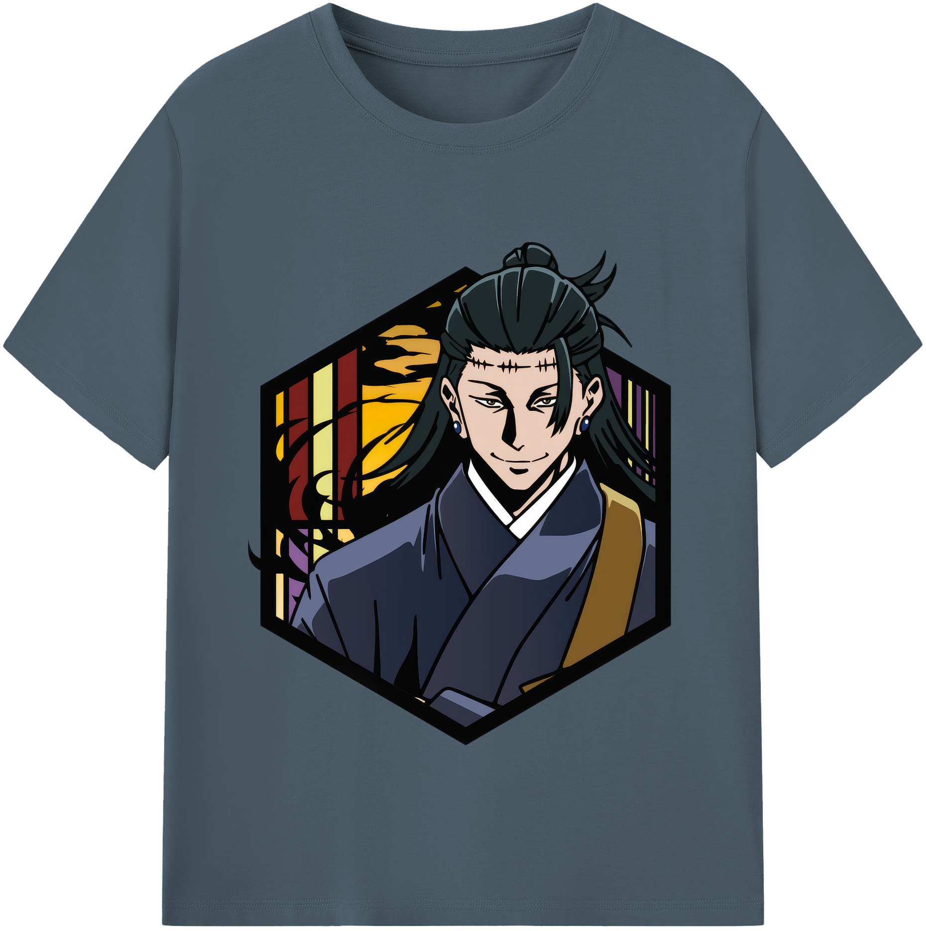 （画像用） 呪術廻戦 Jujutsu Kaisen 綿100％半袖Tシャツ（フロントプリント）